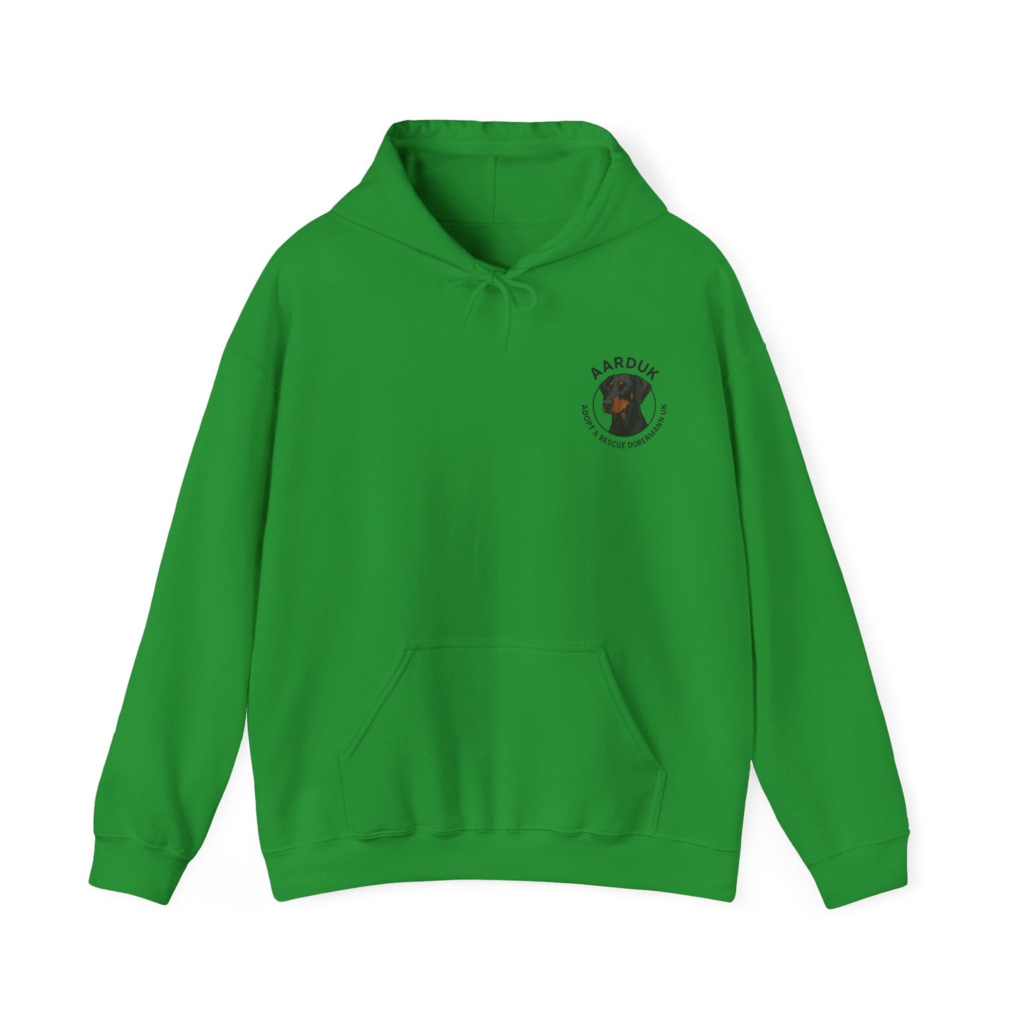 AARDUK Hoodie - Distemper Hoodie | Unisex Heavy Blend. Dual Printed Front and Back Design.