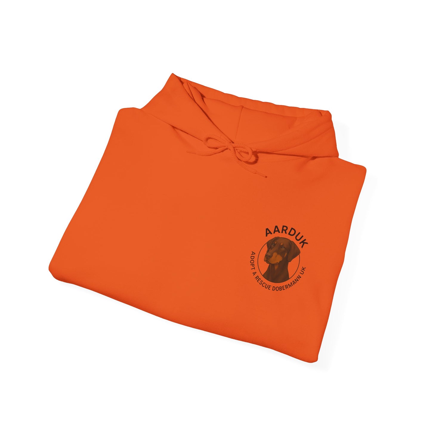 AARDUK - Adopt A Rescue Dobermann UK Hoodie (Brown/Tan)