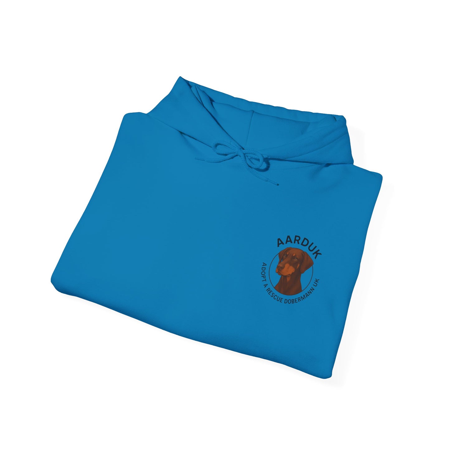 AARDUK - Adopt A Rescue Dobermann UK Hoodie (Brown/Tan)