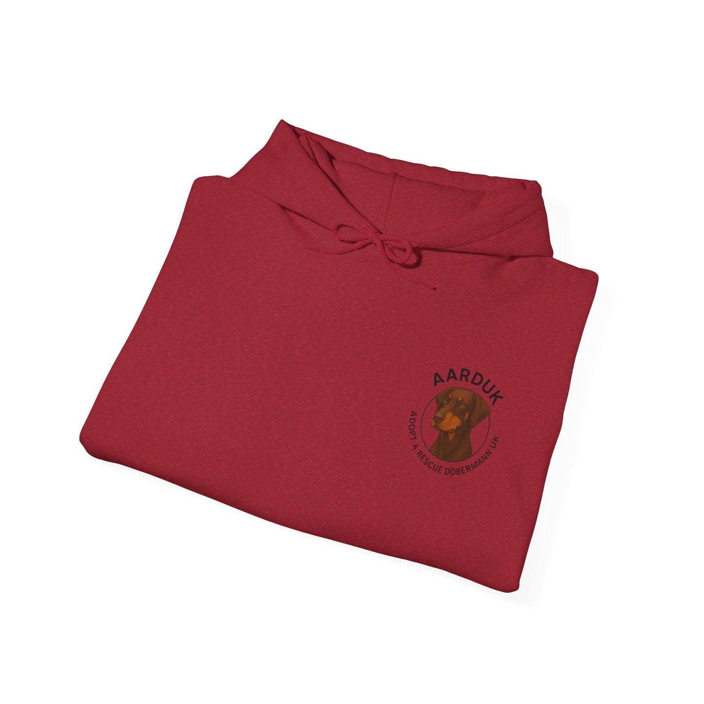 AARDUK - Adopt A Rescue Dobermann UK Hoodie (Brown/Tan)