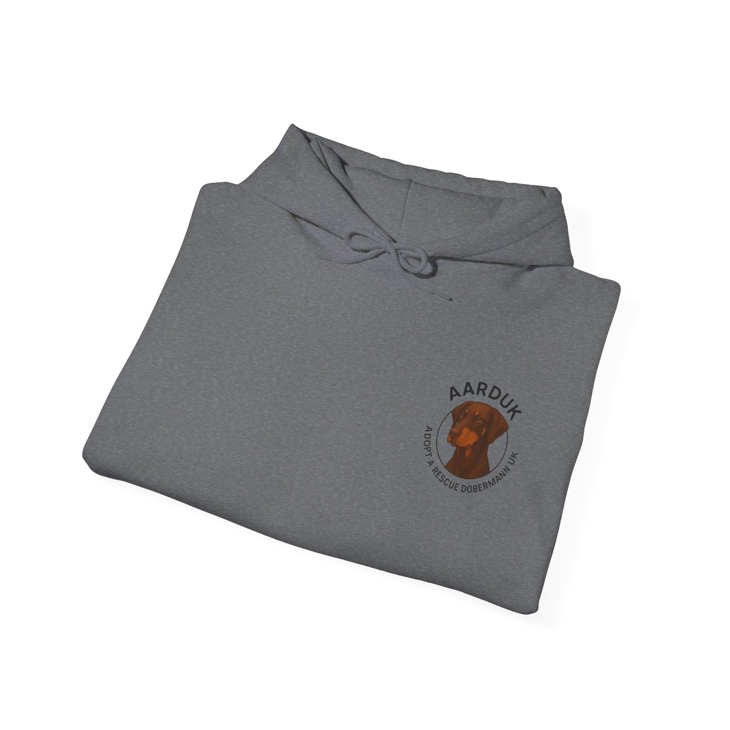AARDUK - Adopt A Rescue Dobermann UK Hoodie (Brown/Tan)