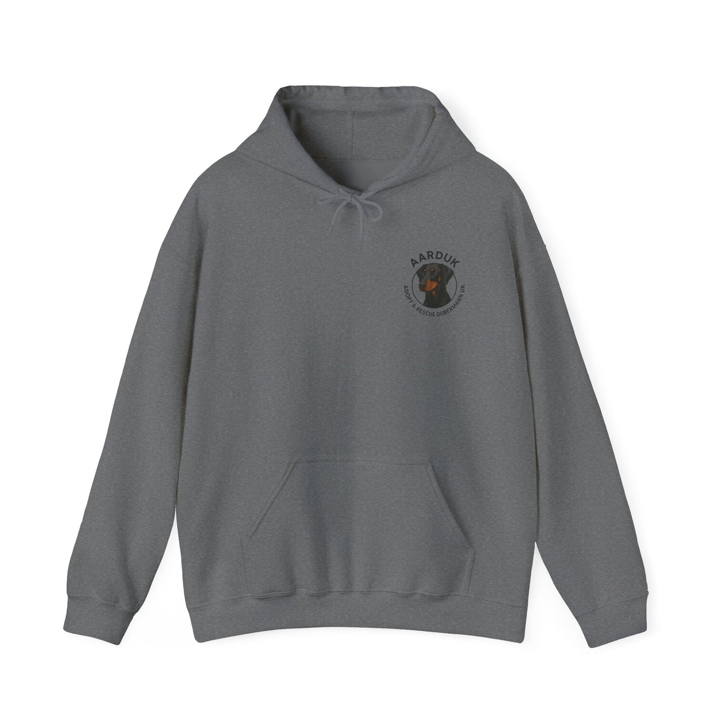 AARDUK - Adopt A Rescue Dobermann UK Hoodie (Black/Tan)
