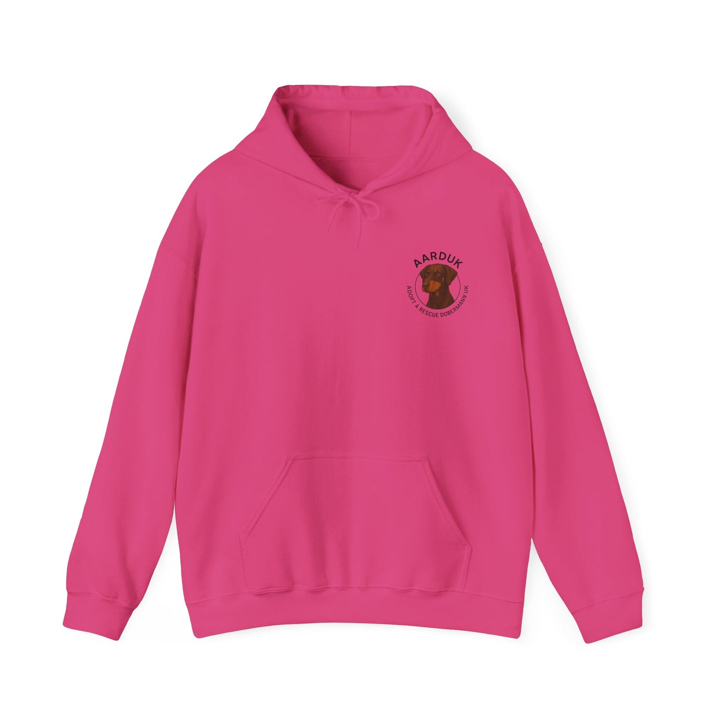 AARDUK - Adopt A Rescue Dobermann UK Hoodie (Brown/Tan)