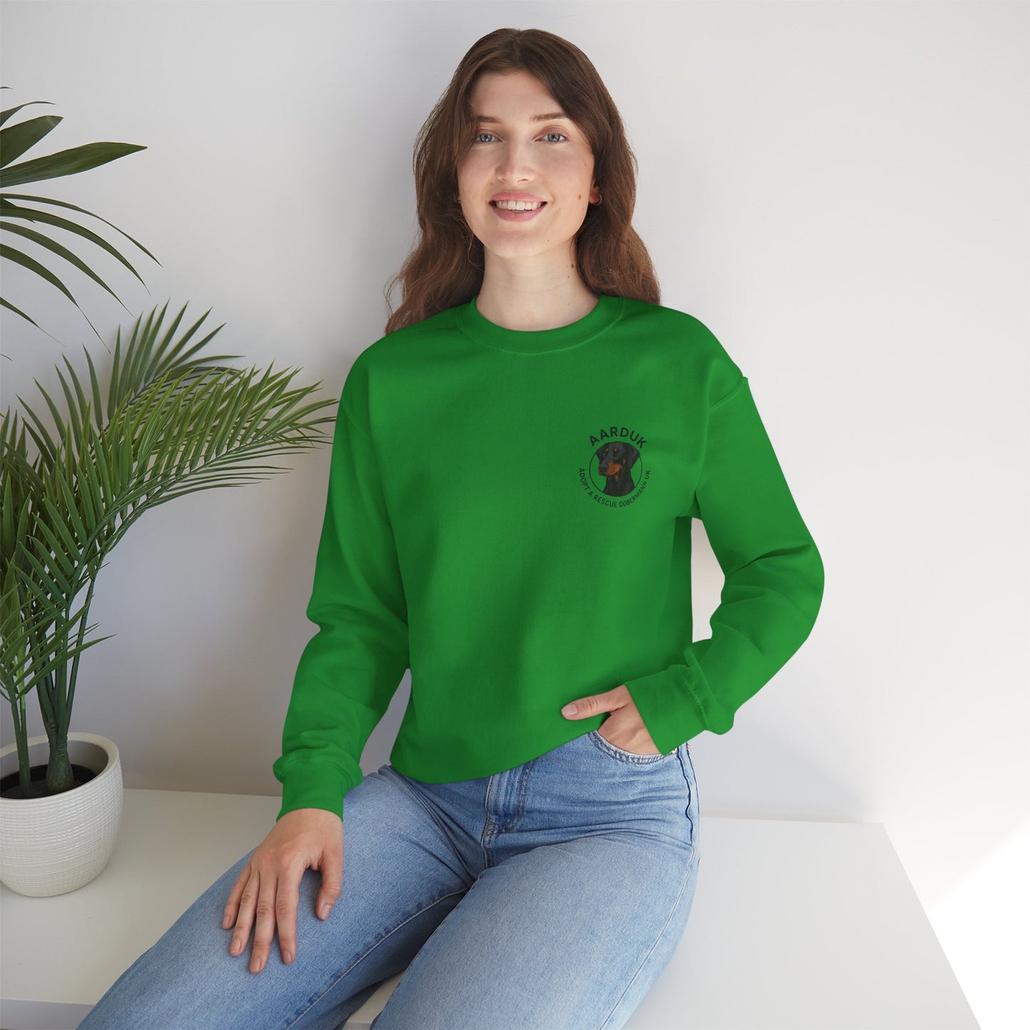 AARDUK Design Crewneck, Unisex Pullover, Cozy Pet Lover Sweatshirt