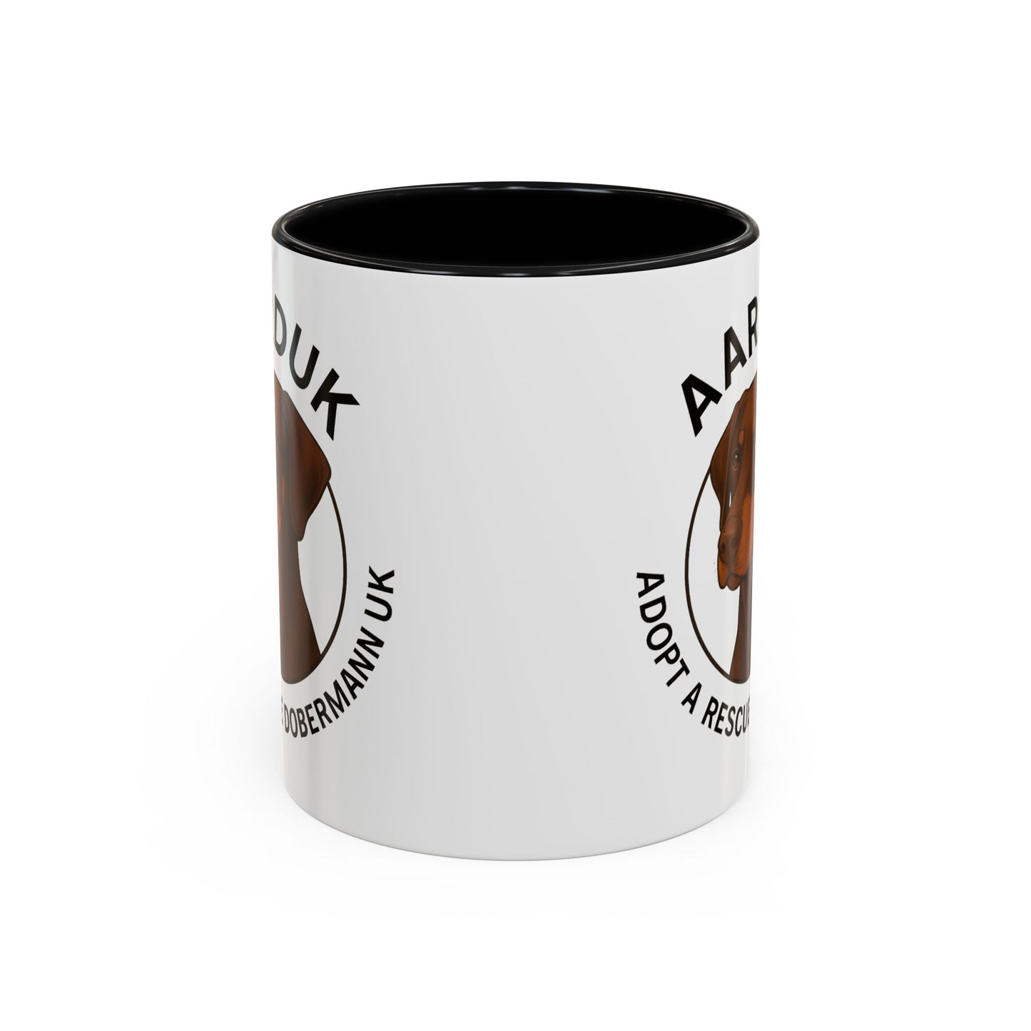 AARDUK Coffee Mug - Donate While you Drink (Brown/Tan)