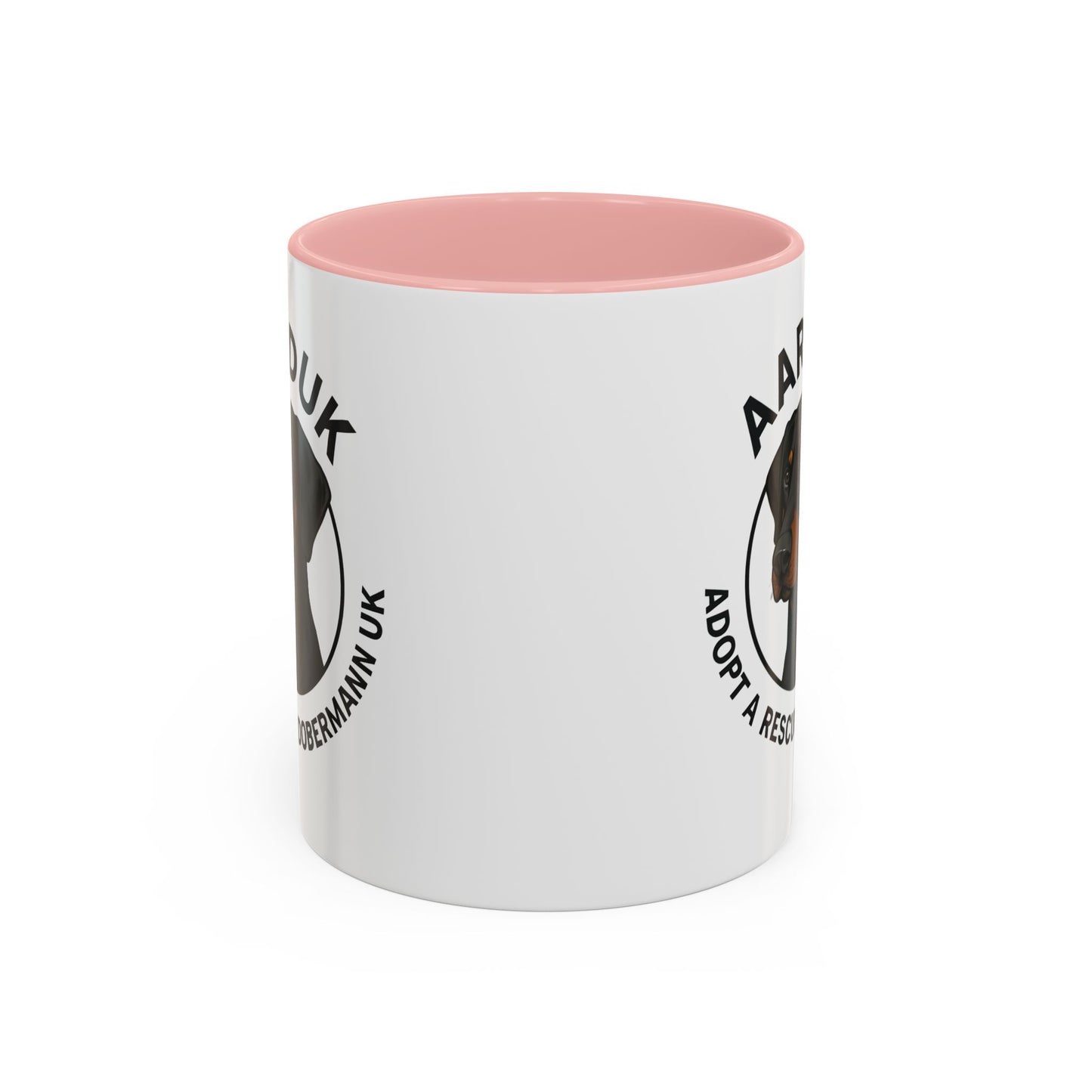 AARDUK Coffee Mug - Donate While you Drink (Black/Tan)