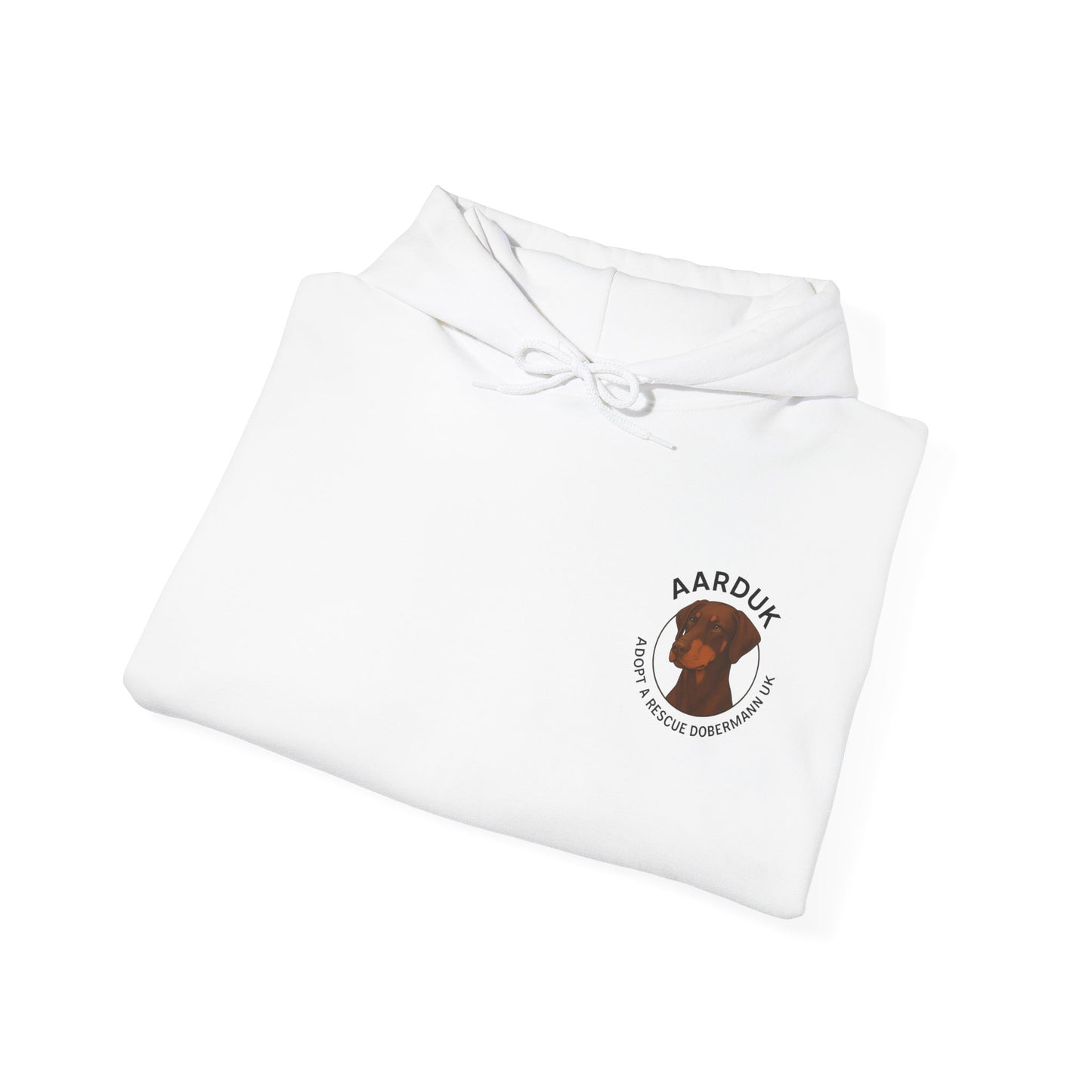 AARDUK - Adopt A Rescue Dobermann UK Hoodie (Brown/Tan)