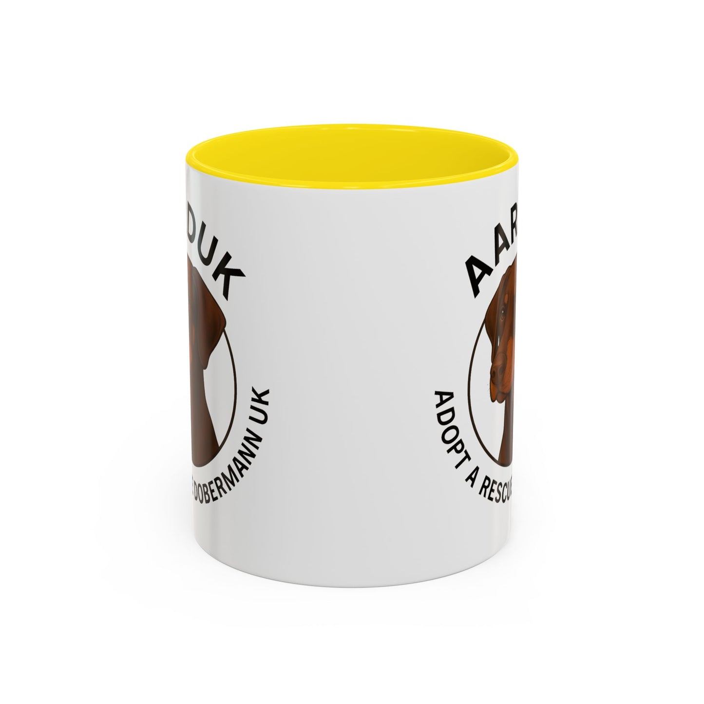 AARDUK Coffee Mug - Donate While you Drink (Brown/Tan)