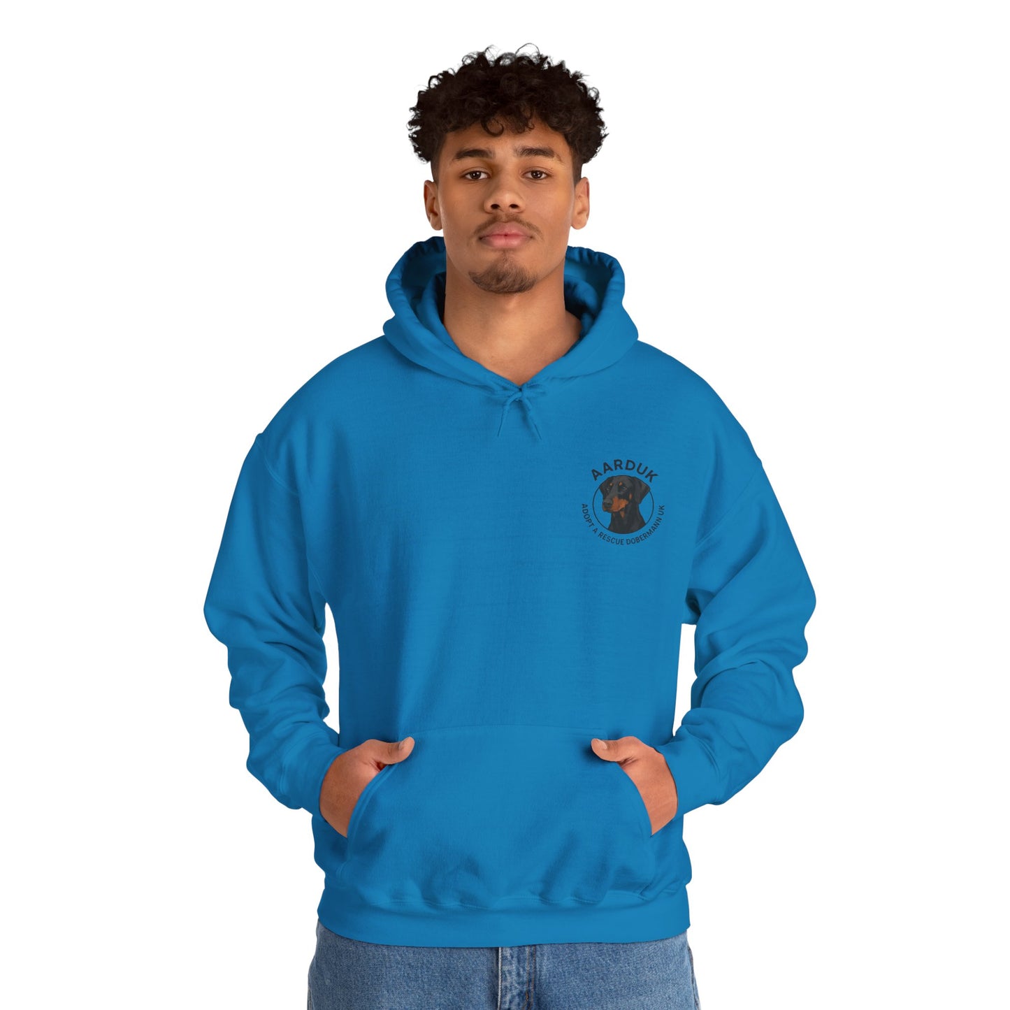AARDUK Hoodie - Distemper Hoodie | Unisex Heavy Blend. Dual Printed Front and Back Design.