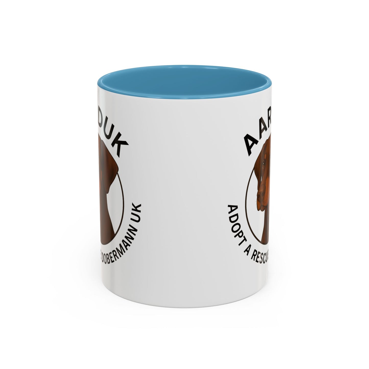 AARDUK Coffee Mug - Donate While you Drink (Brown/Tan)