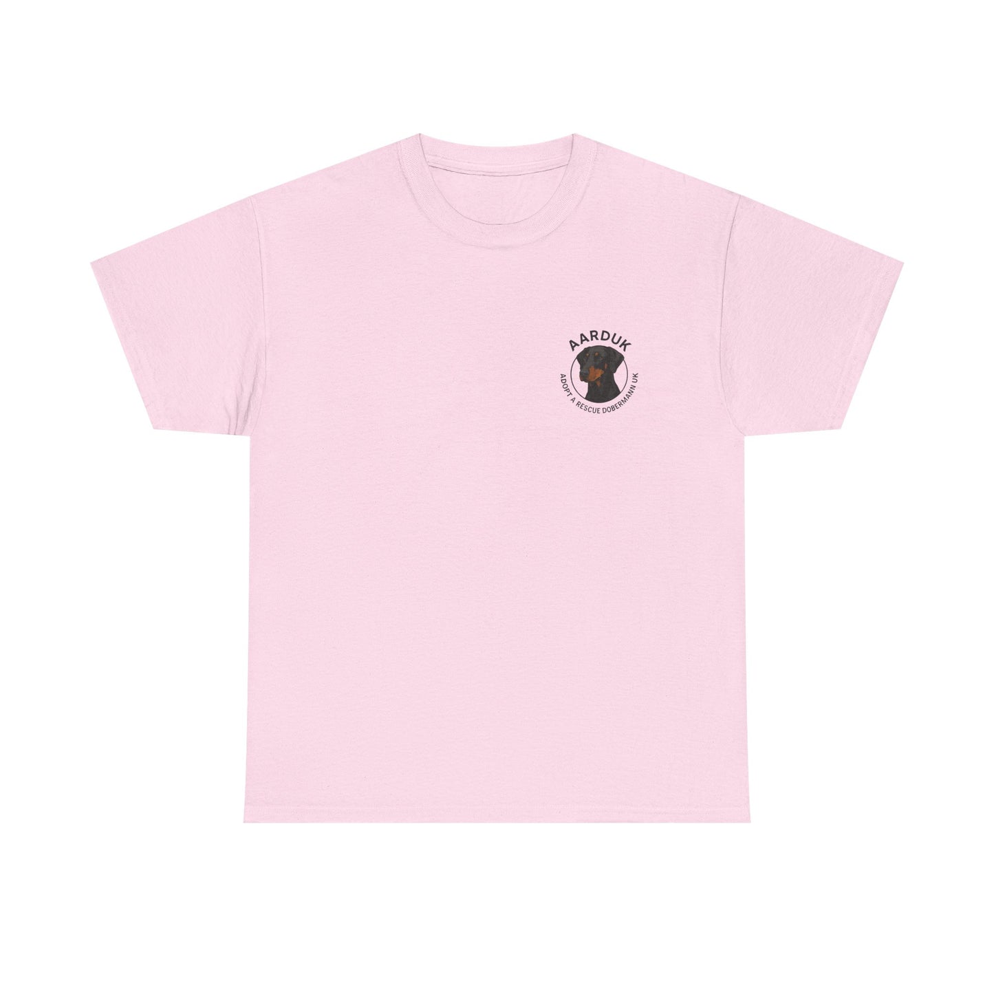 AARDUK - Adopt A Rescue Doberman UK T-Shirt (Black/Tan)