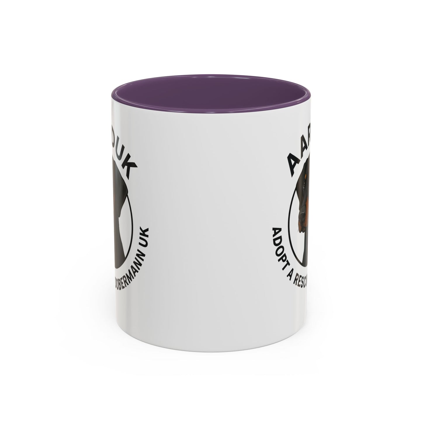AARDUK Coffee Mug - Donate While you Drink (Black/Tan)