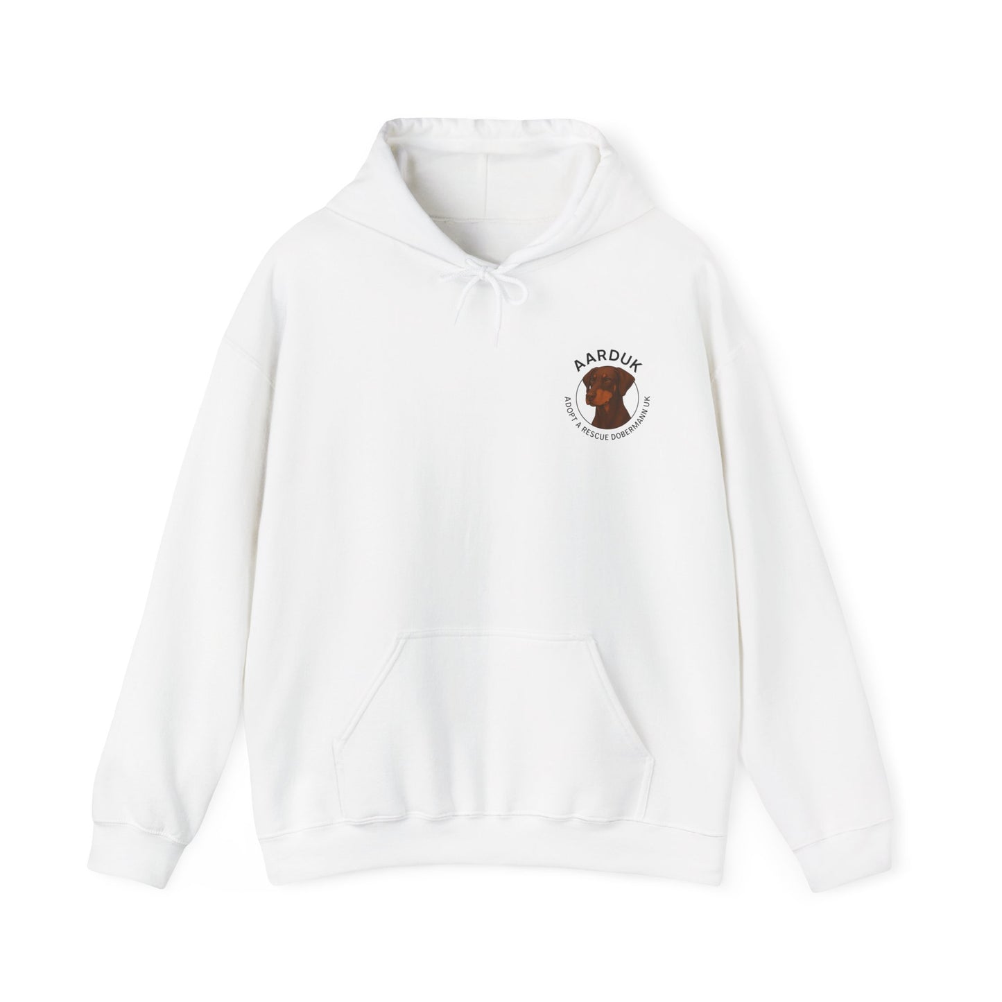 AARDUK - Adopt A Rescue Dobermann UK Hoodie (Brown/Tan)