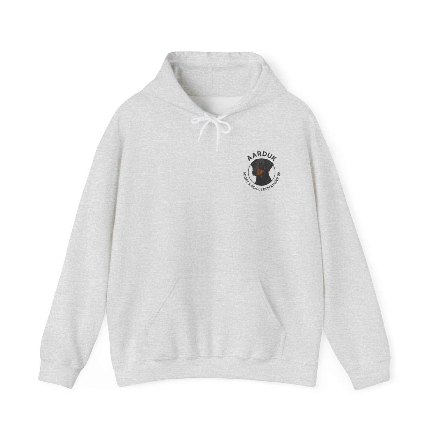 AARDUK - Adopt A Rescue Dobermann UK Hoodie (Black/Tan)