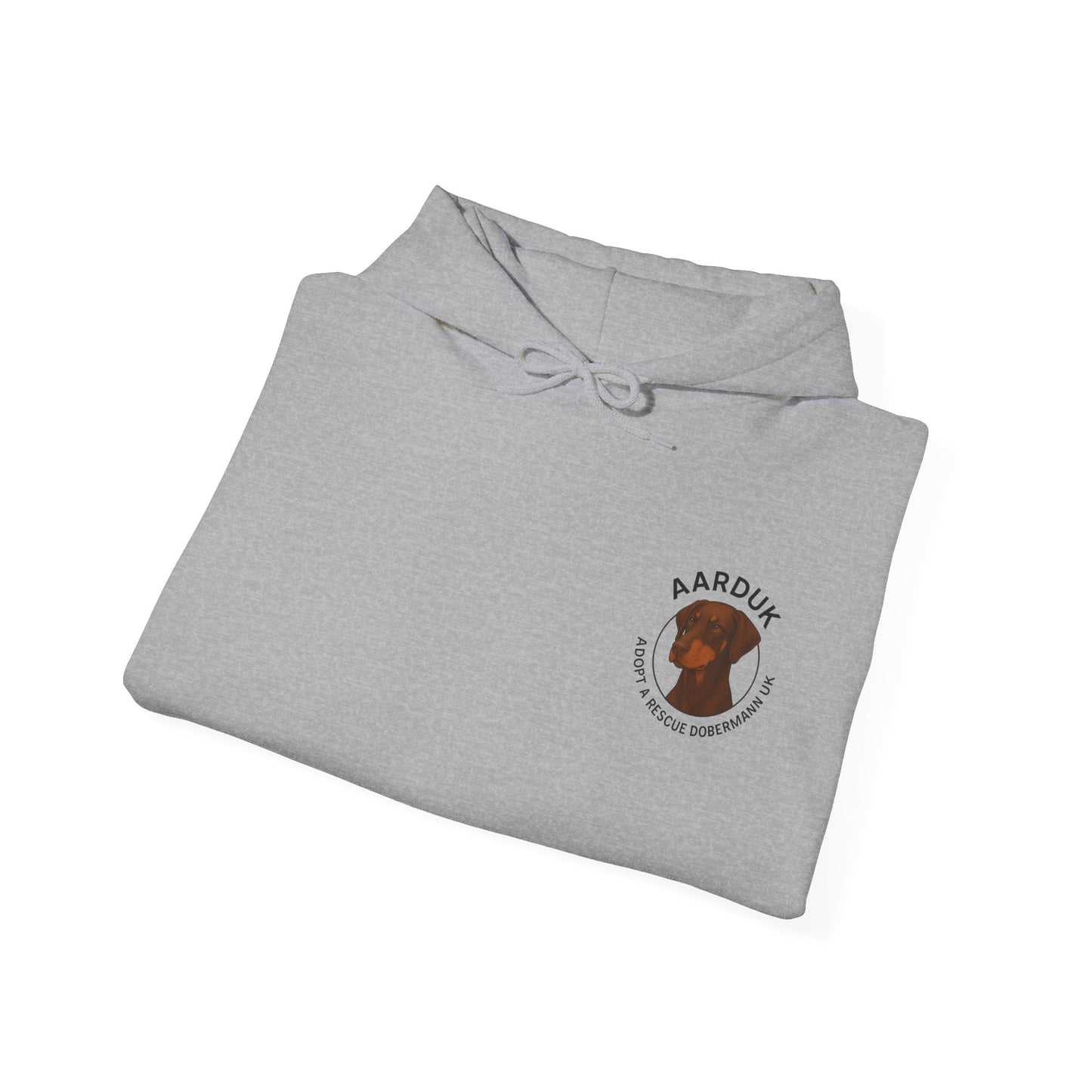 AARDUK - Adopt A Rescue Dobermann UK Hoodie (Brown/Tan)