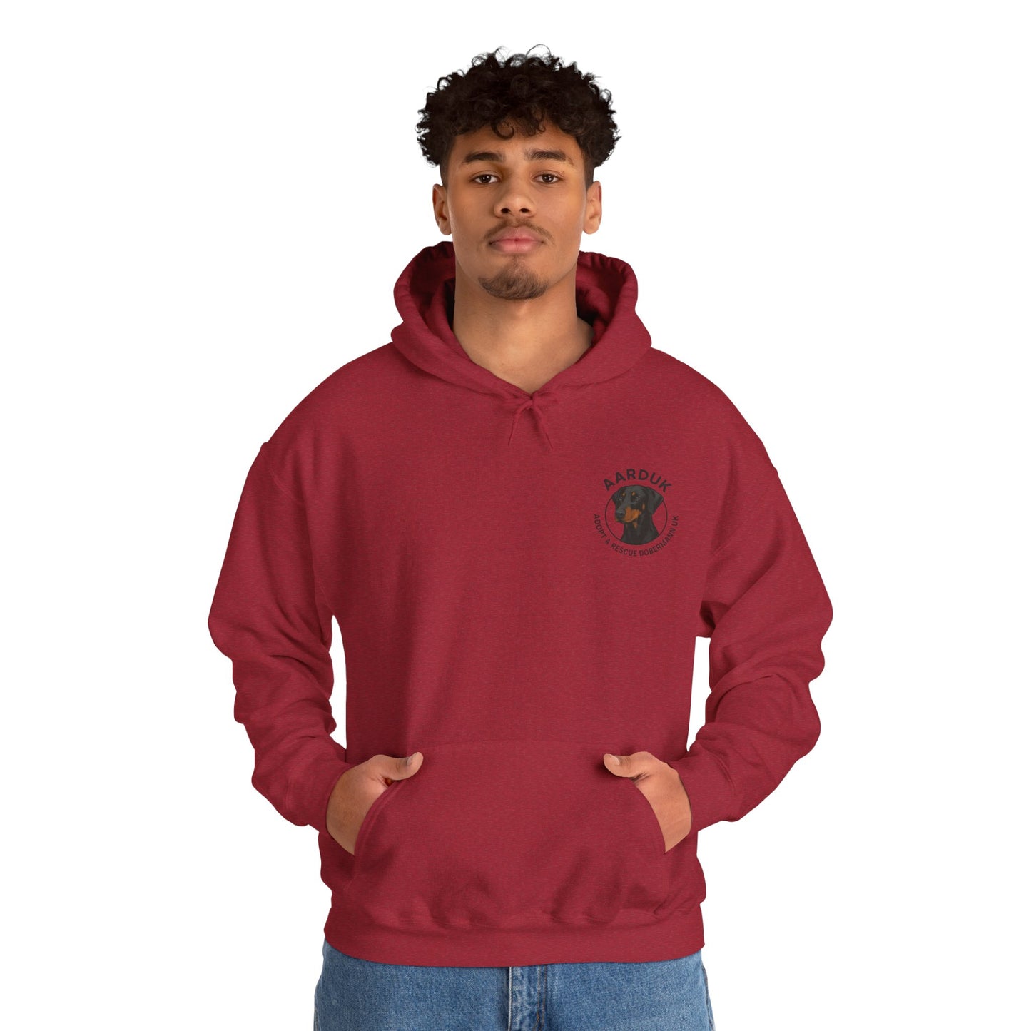 AARDUK Hoodie - Distemper Hoodie | Unisex Heavy Blend. Dual Printed Front and Back Design.