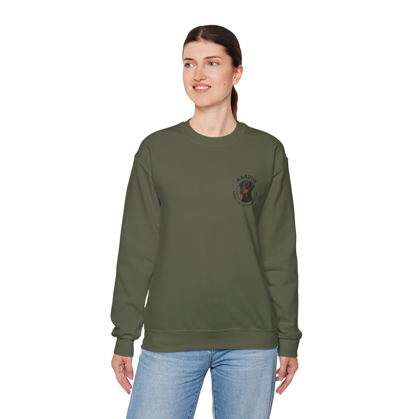 AARDUK Design Crewneck, Unisex Pullover, Cozy Pet Lover Sweatshirt