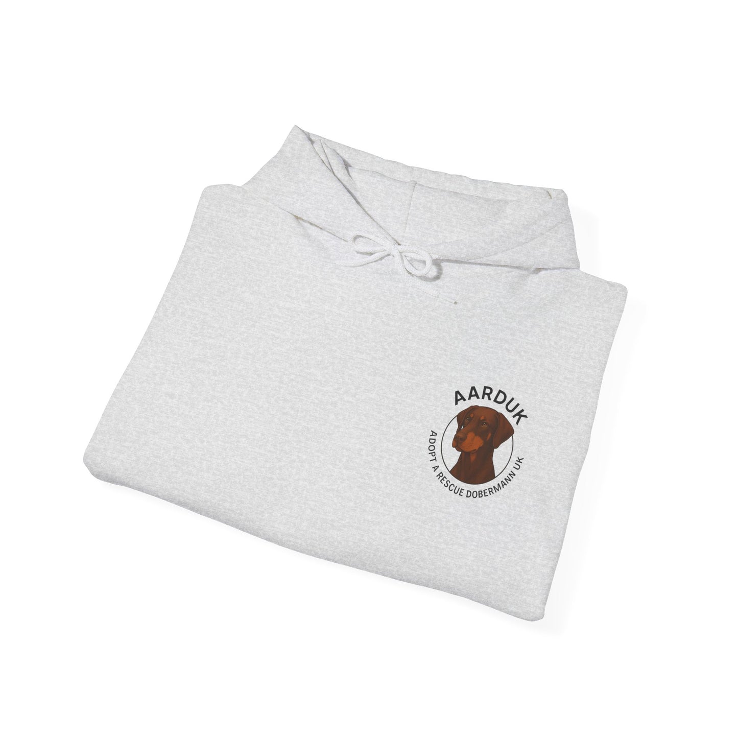 AARDUK - Adopt A Rescue Dobermann UK Hoodie (Brown/Tan)