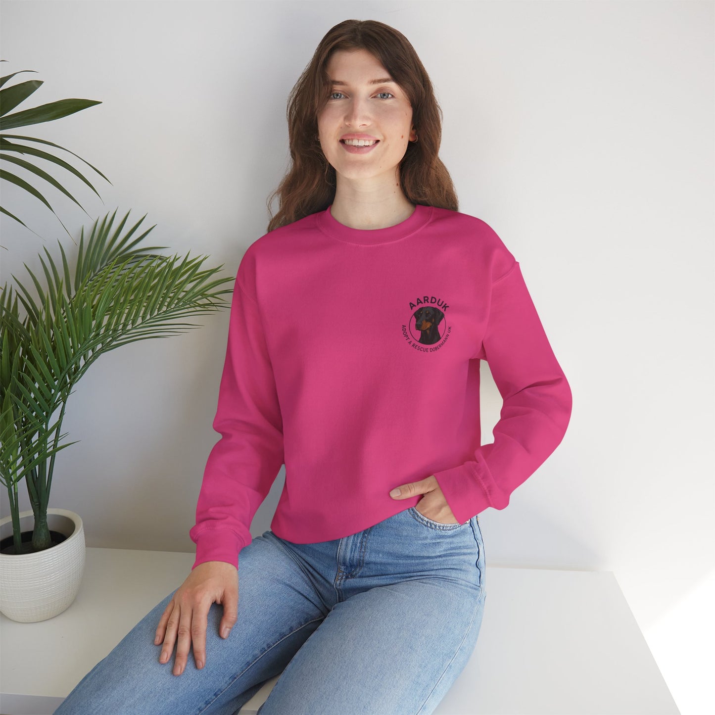 AARDUK Design Crewneck, Unisex Pullover, Cozy Pet Lover Sweatshirt