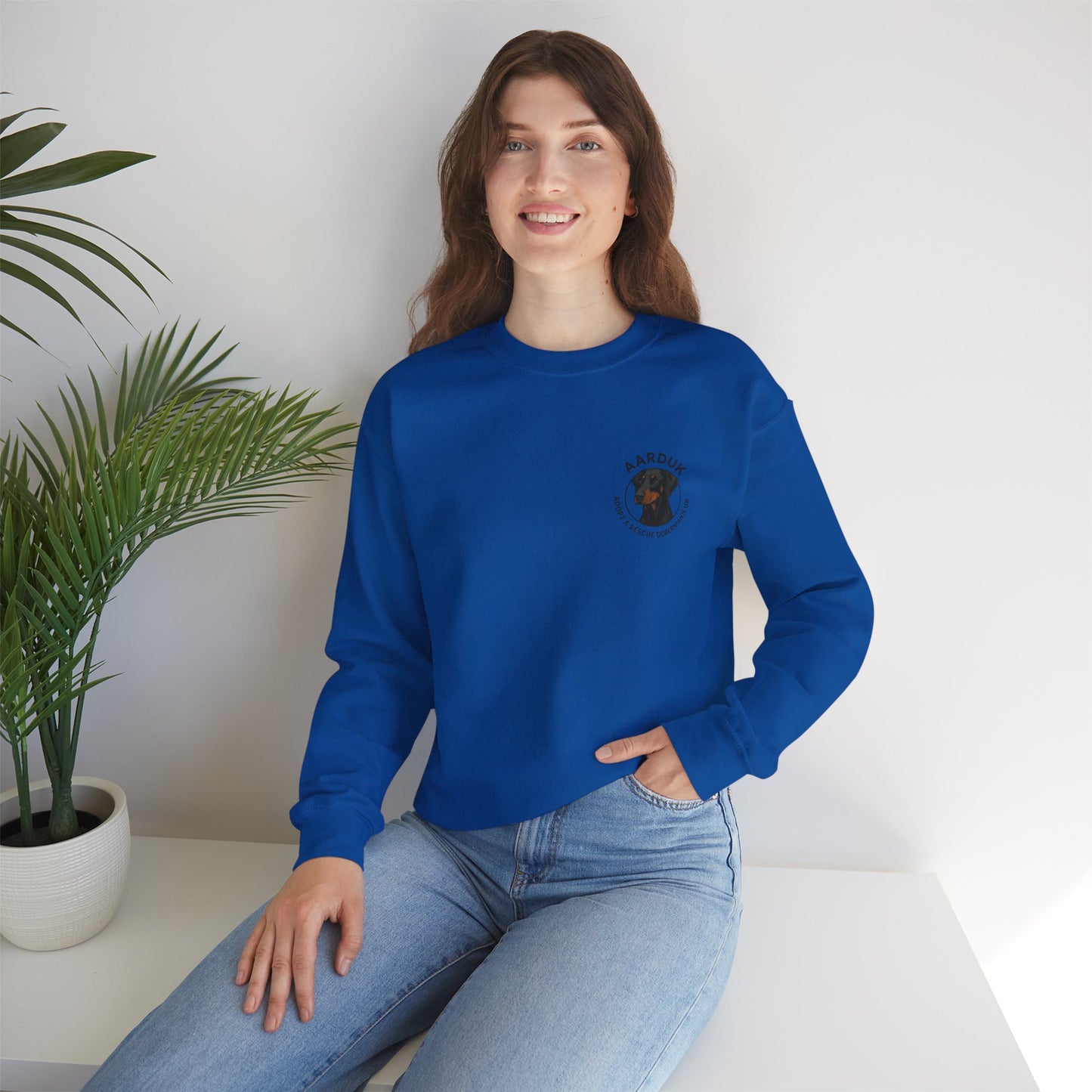 AARDUK Design Crewneck, Unisex Pullover, Cozy Pet Lover Sweatshirt