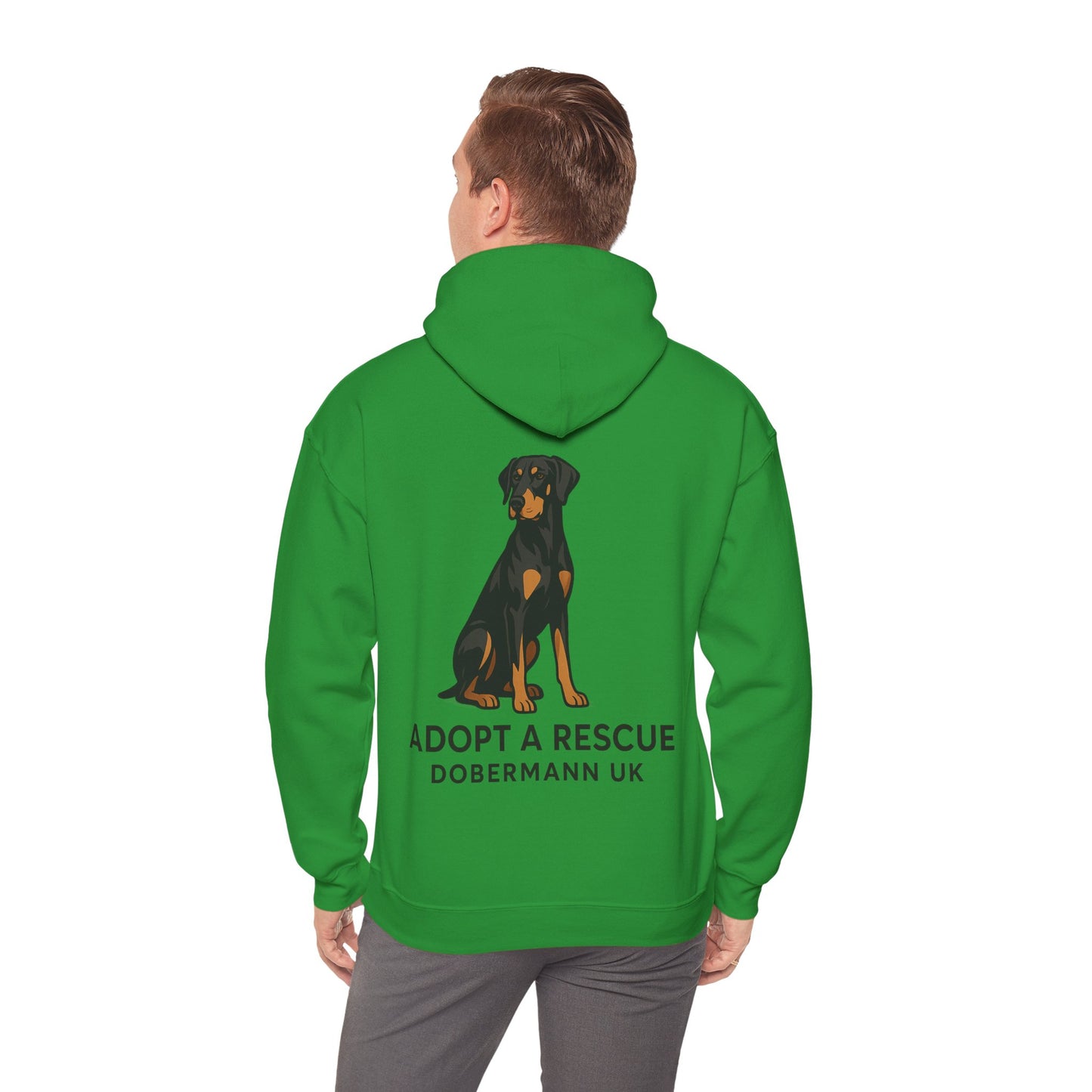 AARDUK Hoodie - Distemper Hoodie | Unisex Heavy Blend. Dual Printed Front and Back Design.