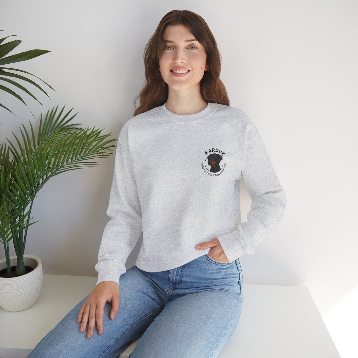 AARDUK Design Crewneck, Unisex Pullover, Cozy Pet Lover Sweatshirt