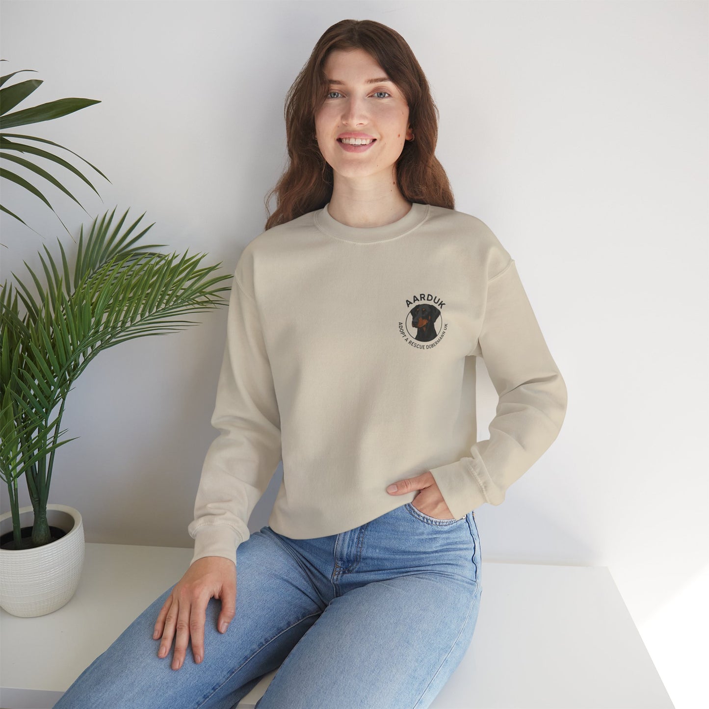 AARDUK Design Crewneck, Unisex Pullover, Cozy Pet Lover Sweatshirt