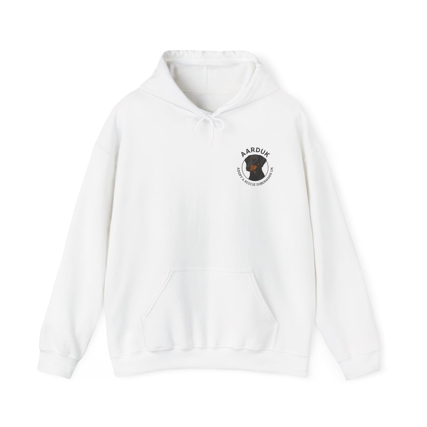 AARDUK - Adopt A Rescue Dobermann UK Hoodie (Black/Tan)