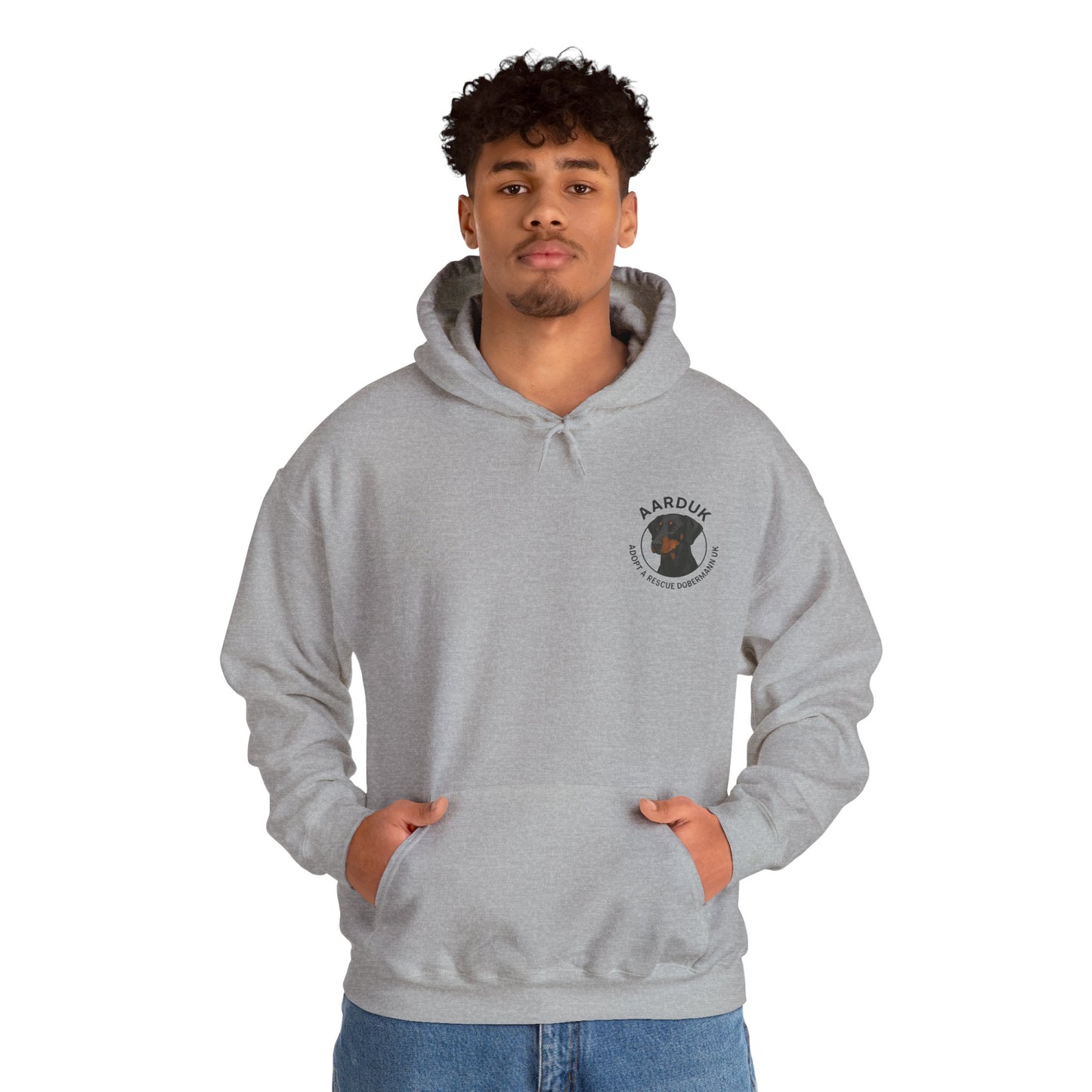 AARDUK Hoodie - Distemper Hoodie | Unisex Heavy Blend. Dual Printed Front and Back Design.