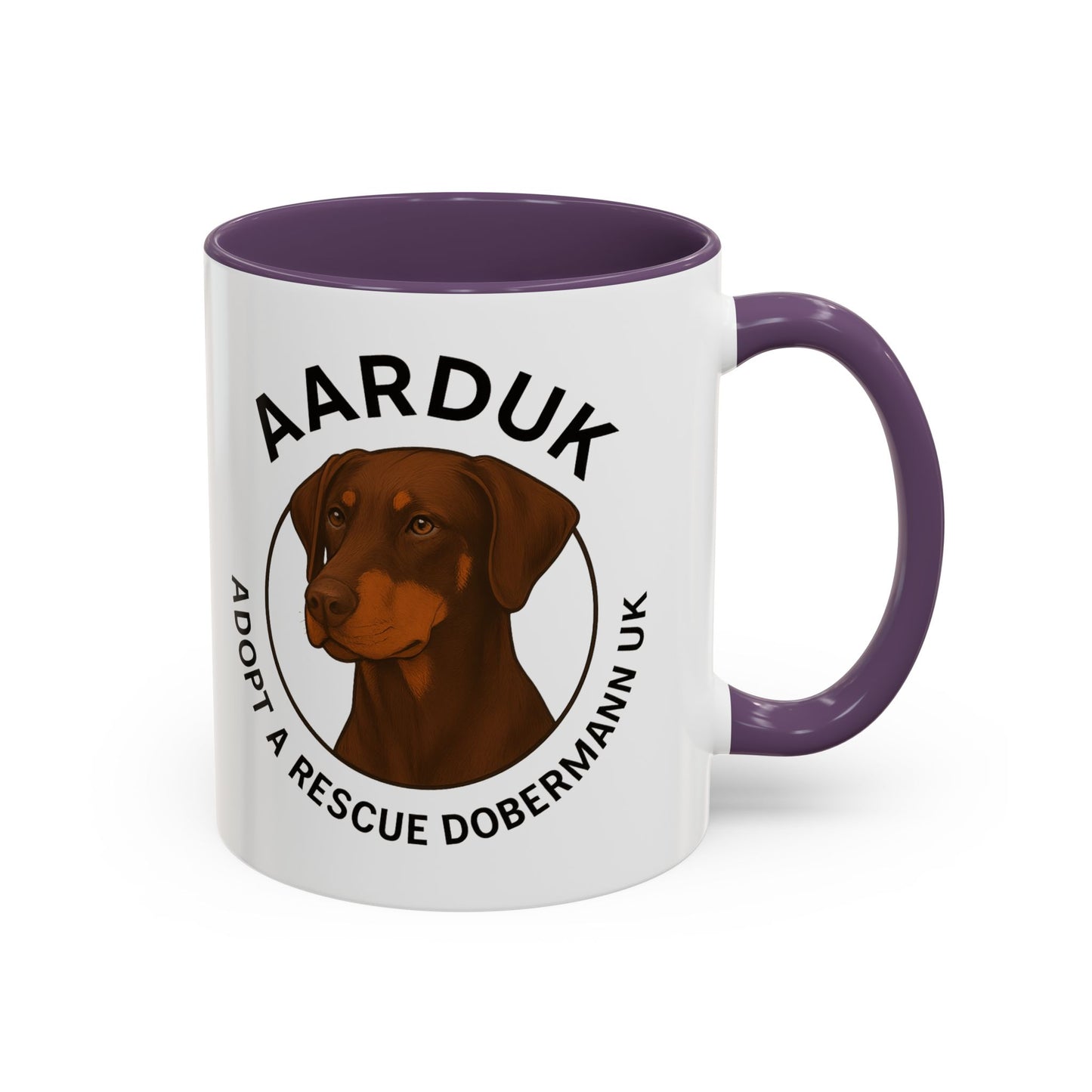 AARDUK Coffee Mug - Donate While you Drink (Brown/Tan)