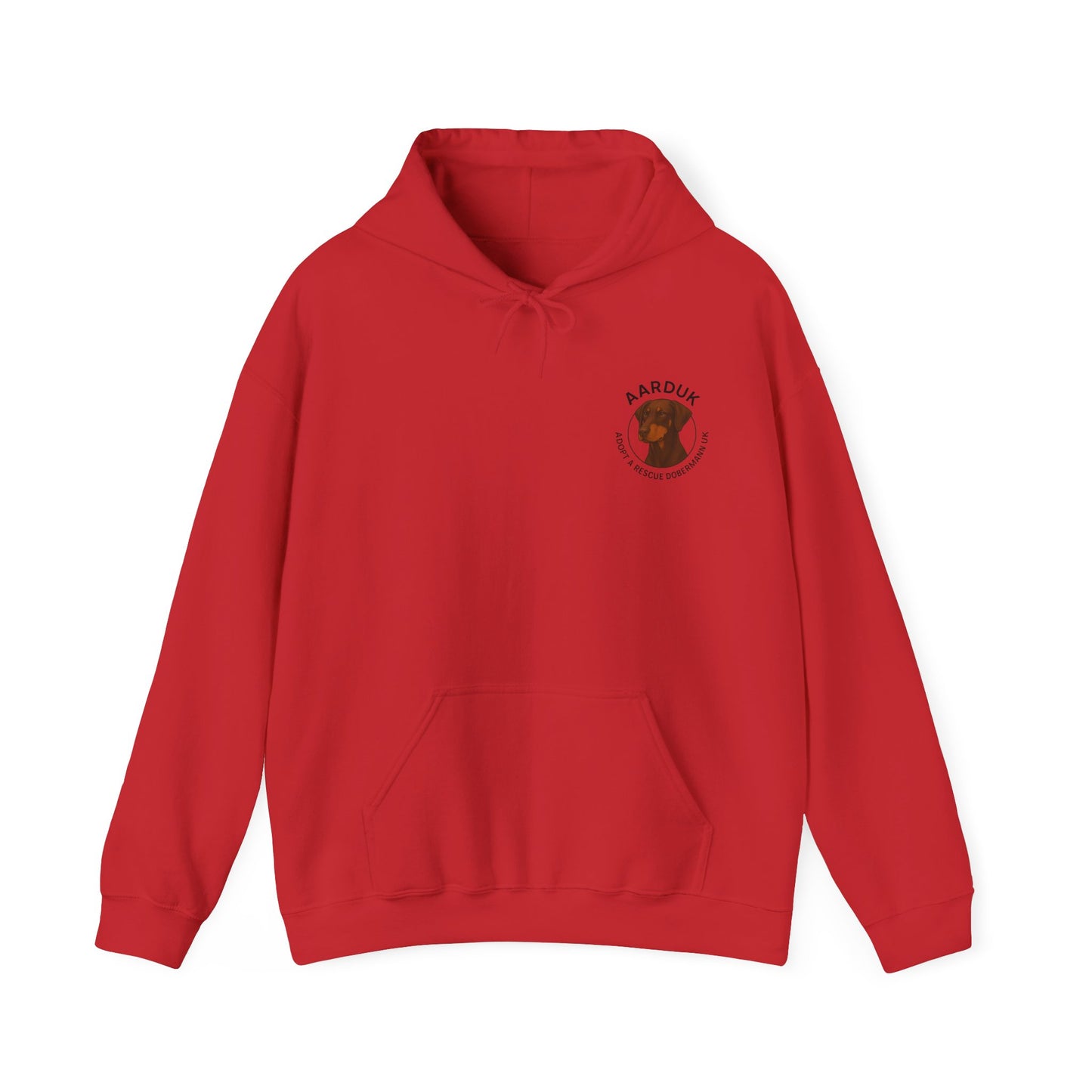 AARDUK - Adopt A Rescue Dobermann UK Hoodie (Brown/Tan)