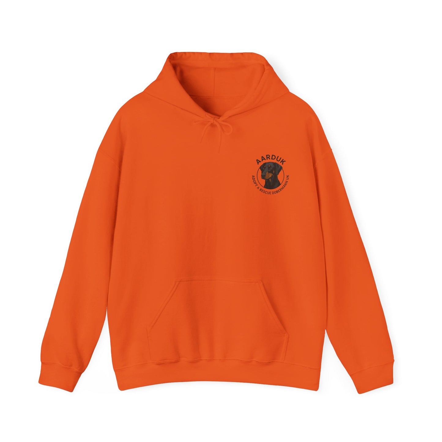 AARDUK Hoodie - Distemper Hoodie | Unisex Heavy Blend. Dual Printed Front and Back Design.