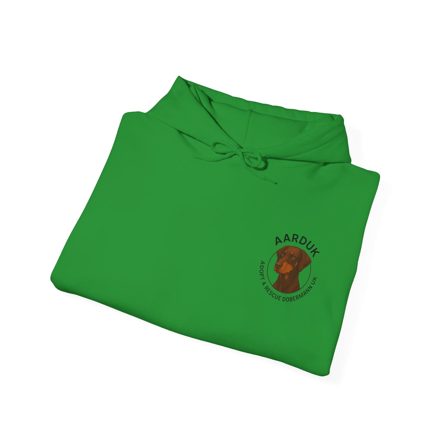 AARDUK - Adopt A Rescue Dobermann UK Hoodie (Brown/Tan)