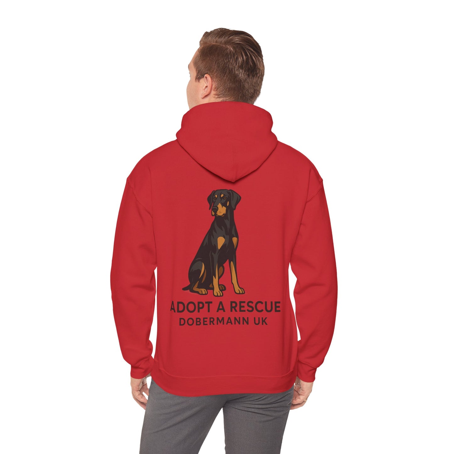 AARDUK Hoodie - Distemper Hoodie | Unisex Heavy Blend. Dual Printed Front and Back Design.