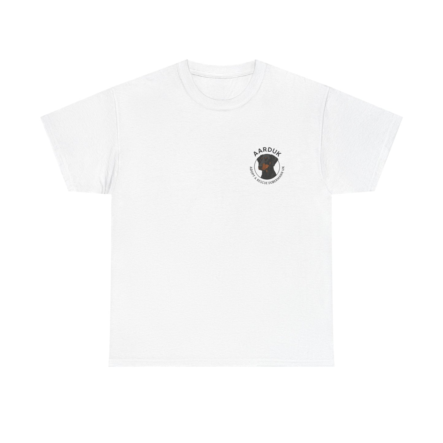 AARDUK - Adopt A Rescue Doberman UK T-Shirt (Black/Tan)