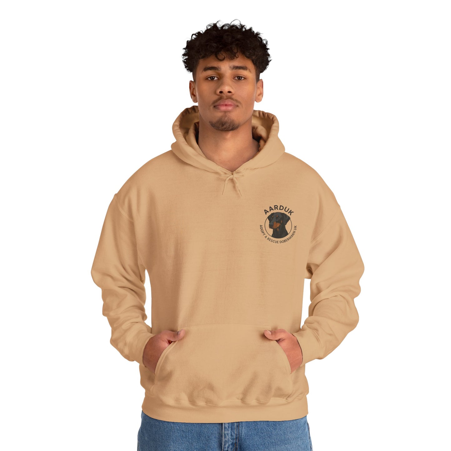 AARDUK Hoodie - Distemper Hoodie | Unisex Heavy Blend. Dual Printed Front and Back Design.