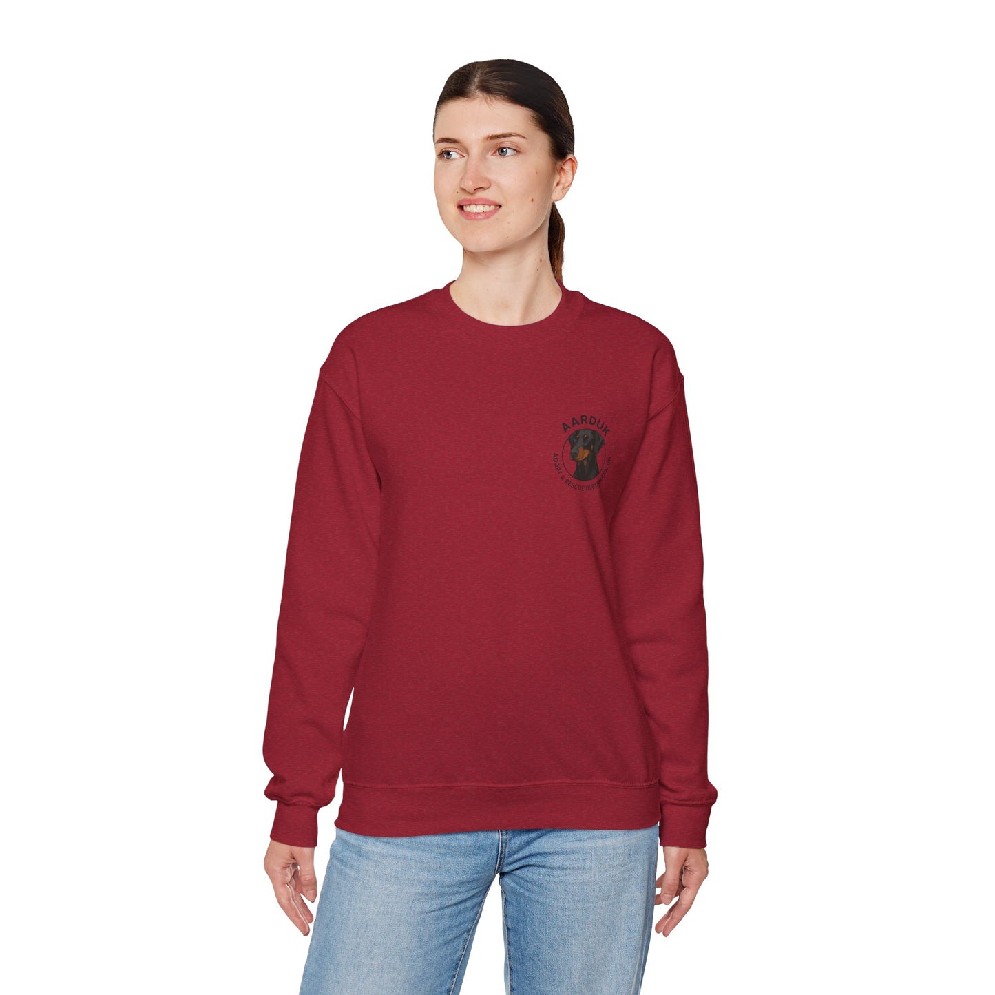 AARDUK Design Crewneck, Unisex Pullover, Cozy Pet Lover Sweatshirt