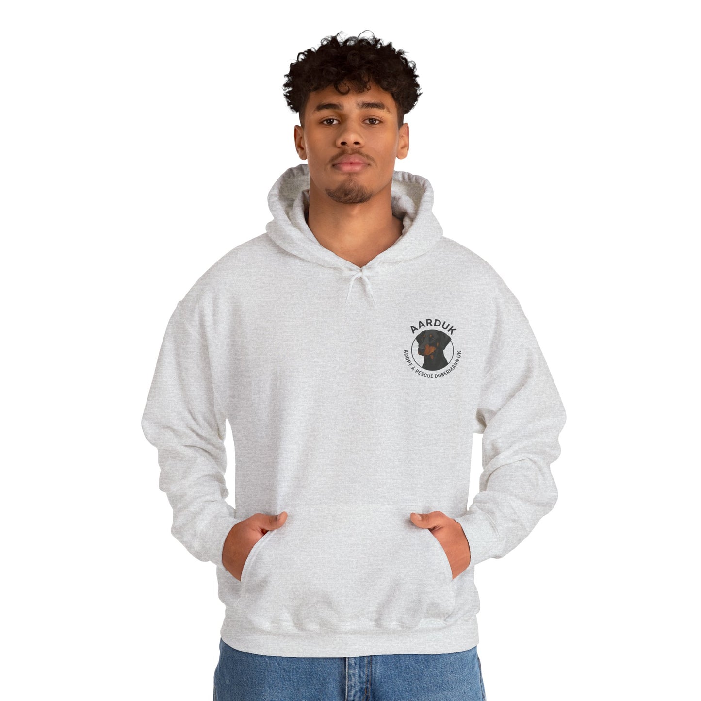 AARDUK Hoodie - Distemper Hoodie | Unisex Heavy Blend. Dual Printed Front and Back Design.