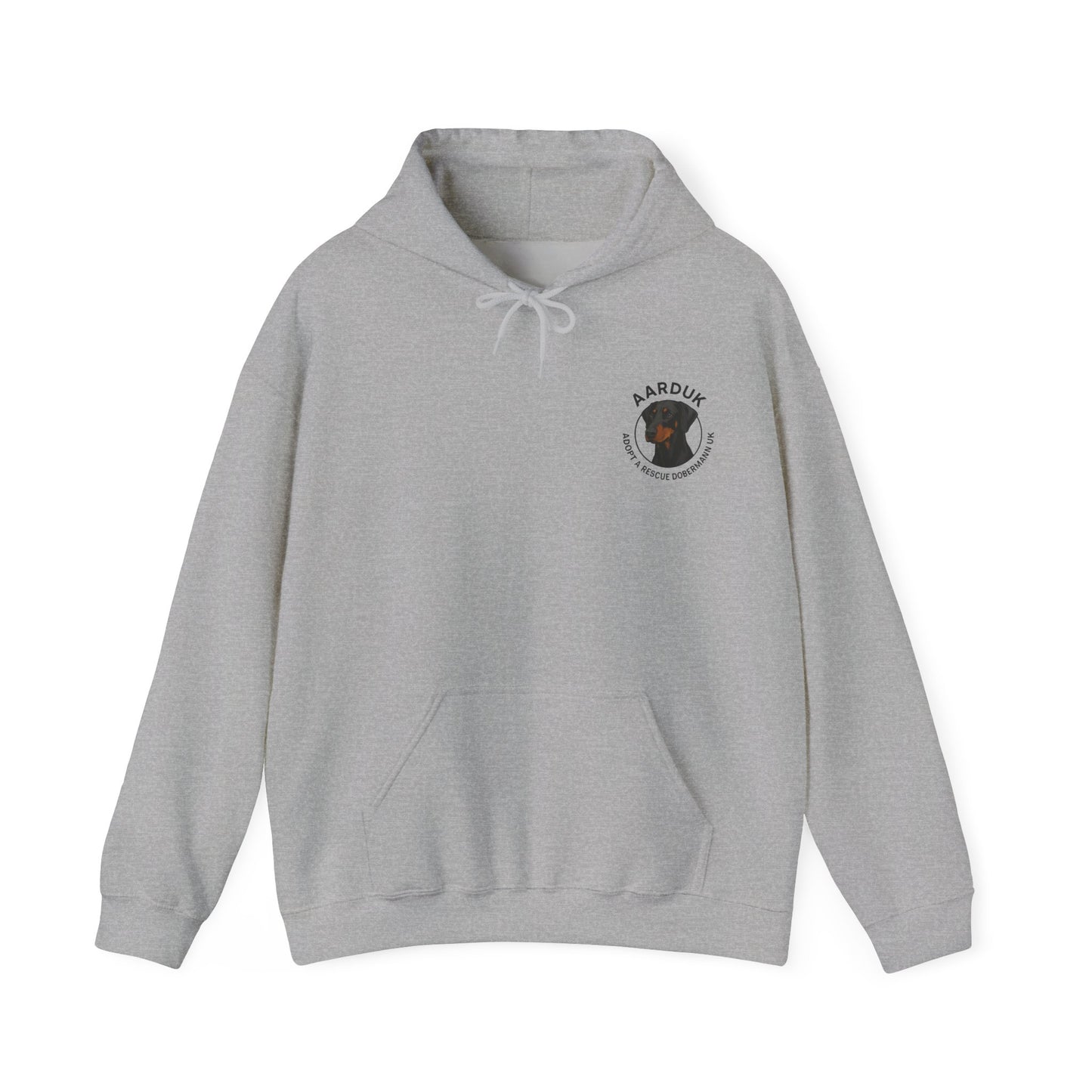 AARDUK Hoodie - Distemper Hoodie | Unisex Heavy Blend. Dual Printed Front and Back Design.