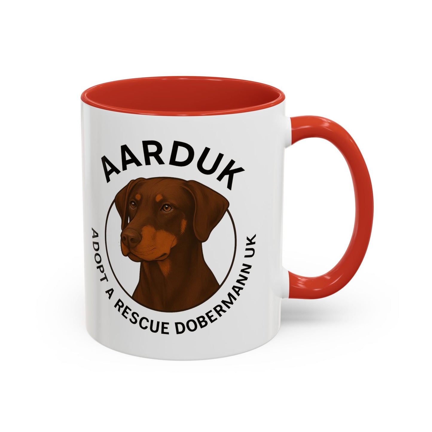 AARDUK Coffee Mug - Donate While you Drink (Brown/Tan)