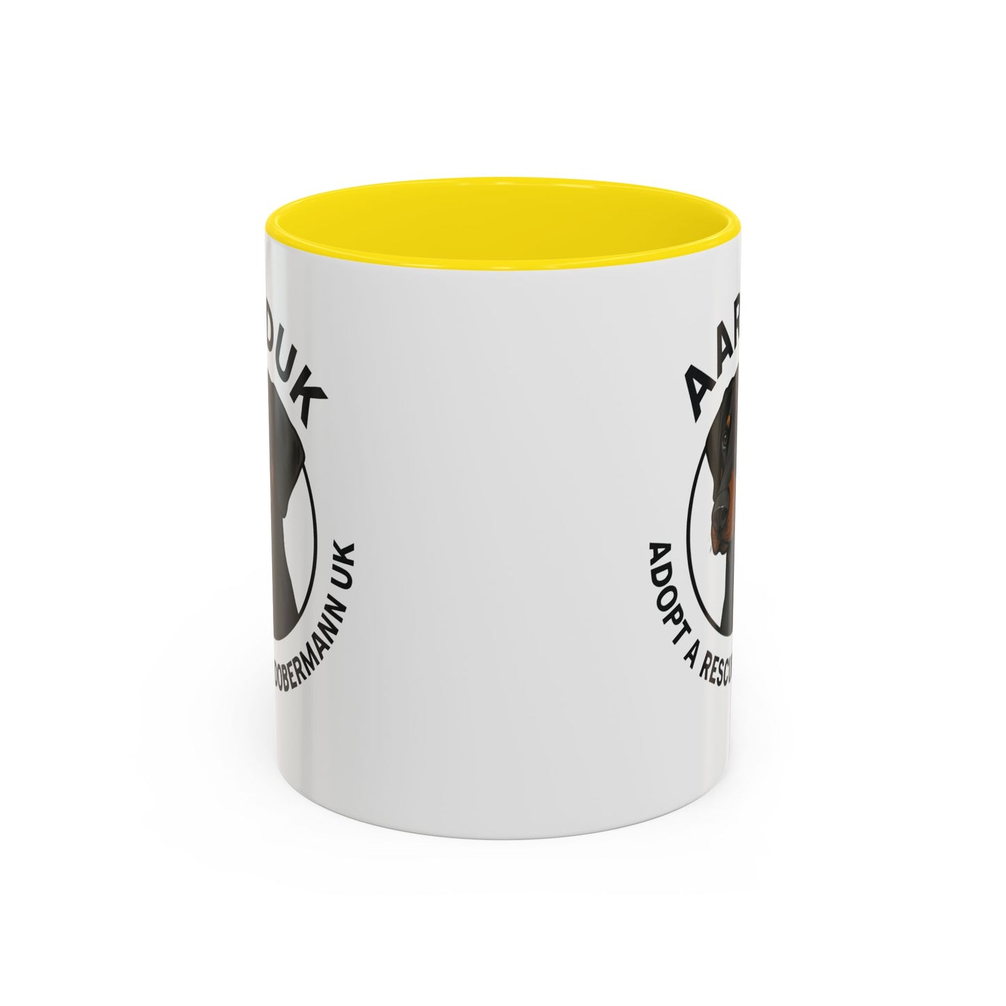 AARDUK Coffee Mug - Donate While you Drink (Black/Tan)