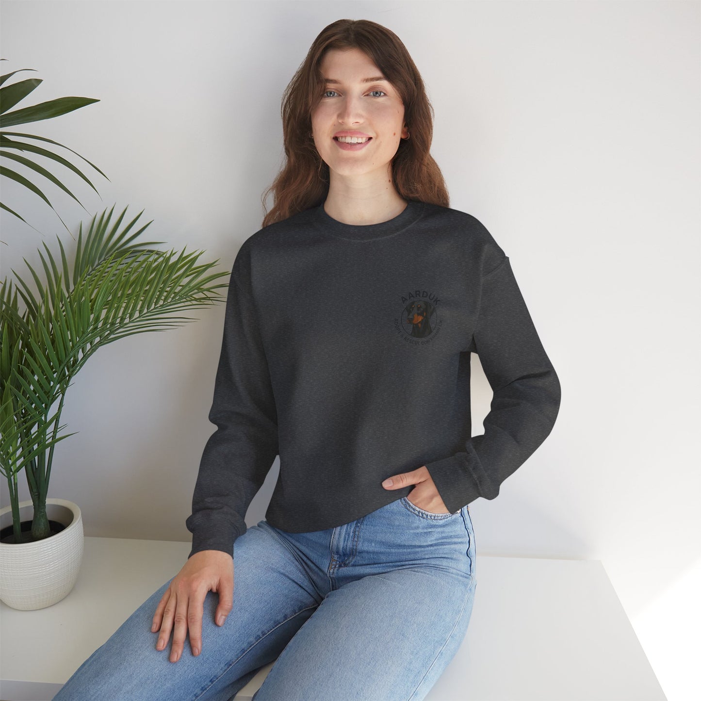 AARDUK Design Crewneck, Unisex Pullover, Cozy Pet Lover Sweatshirt