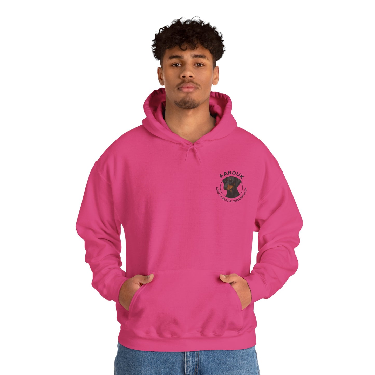 AARDUK Hoodie - Distemper Hoodie | Unisex Heavy Blend. Dual Printed Front and Back Design.