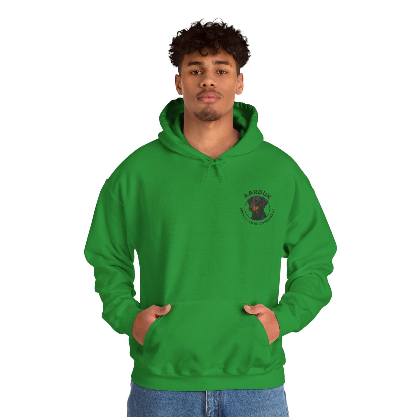 AARDUK Hoodie - Distemper Hoodie | Unisex Heavy Blend. Dual Printed Front and Back Design.