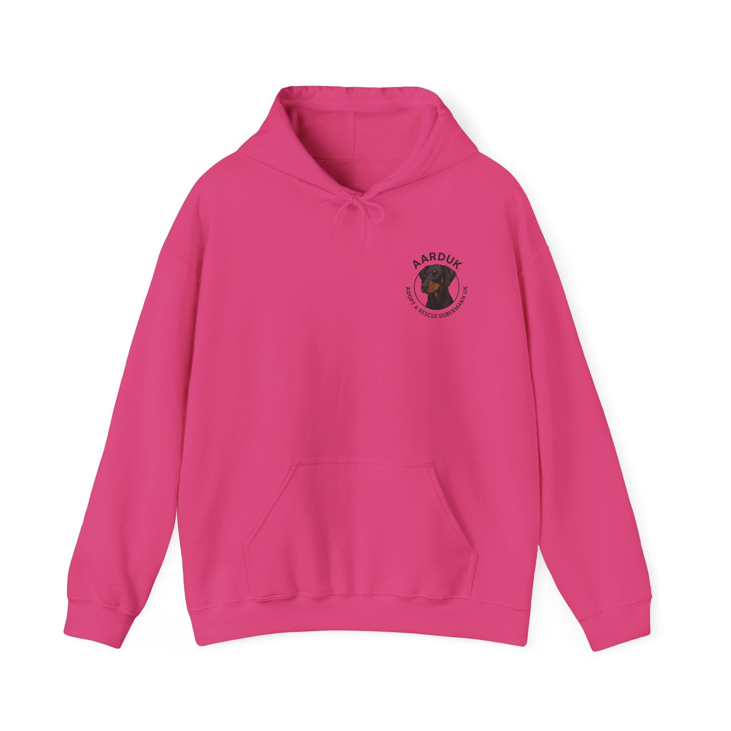 AARDUK - Adopt A Rescue Dobermann UK Hoodie (Black/Tan)