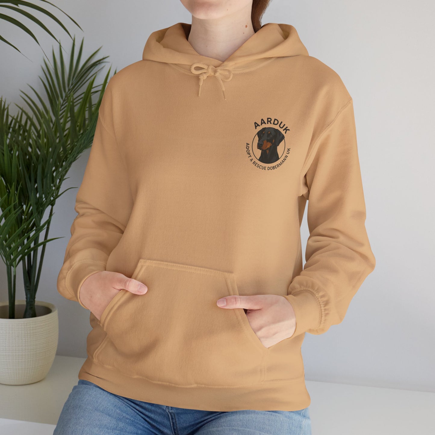 AARDUK Hoodie - Distemper Hoodie | Unisex Heavy Blend. Dual Printed Front and Back Design.