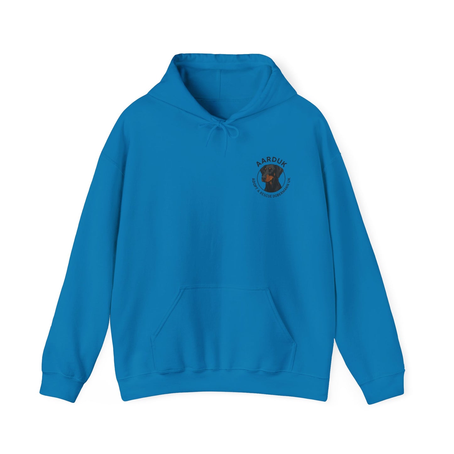 AARDUK - Adopt A Rescue Dobermann UK Hoodie (Black/Tan)