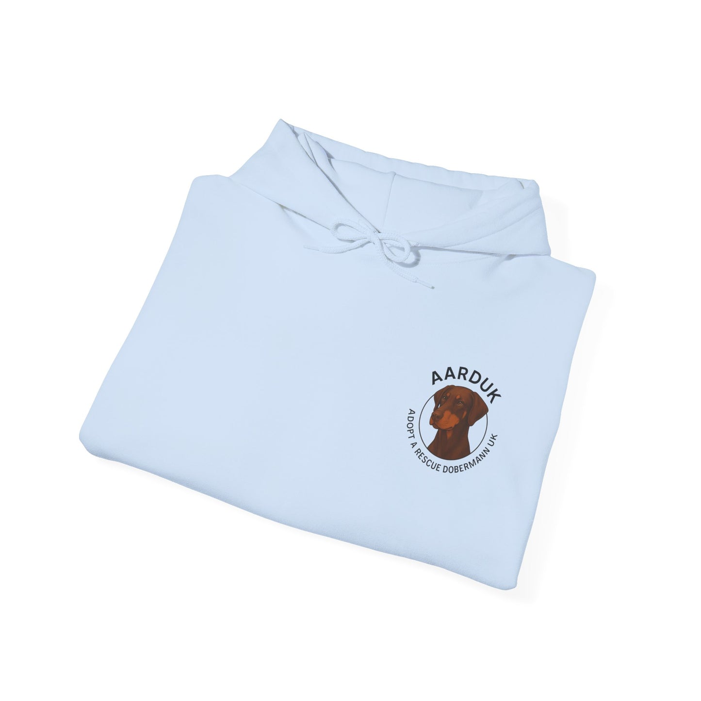 AARDUK - Adopt A Rescue Dobermann UK Hoodie (Brown/Tan)