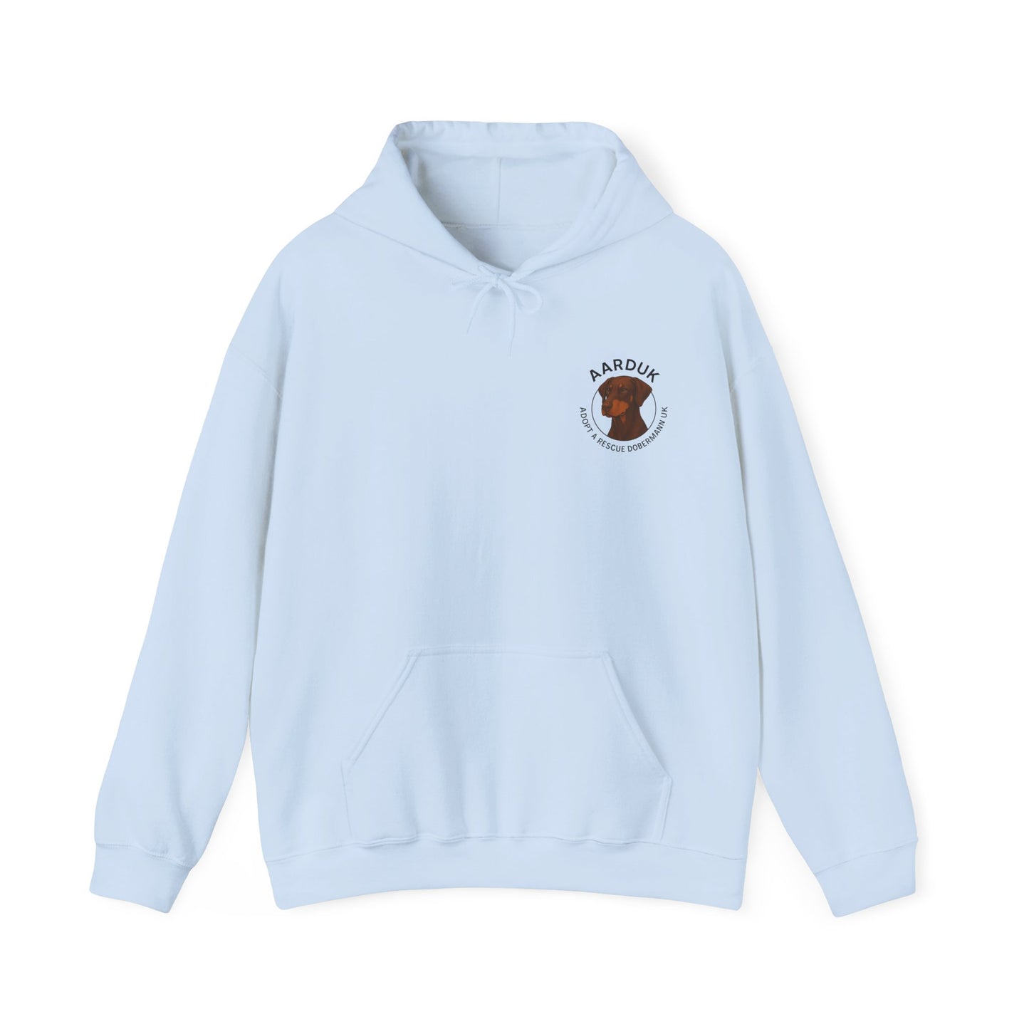 AARDUK - Adopt A Rescue Dobermann UK Hoodie (Brown/Tan)