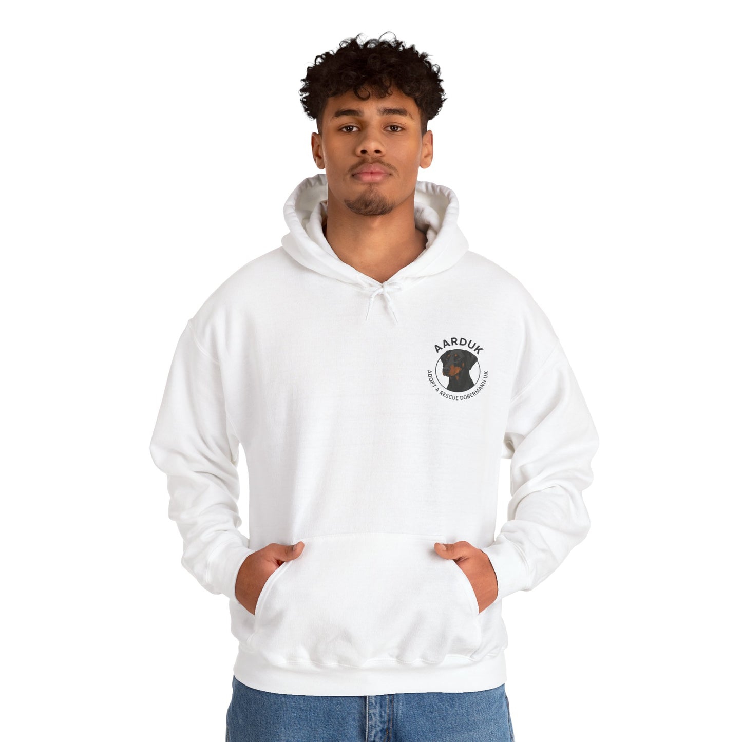 AARDUK Hoodie - Distemper Hoodie | Unisex Heavy Blend. Dual Printed Front and Back Design.
